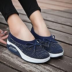 Touchmosees Women's Nursing Shoes Air Cushion Nurse