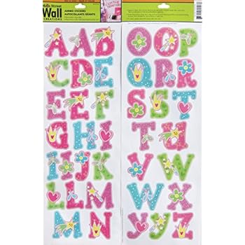 Amazon.com: Main Street Wall Creations Jumbo Stickers - A B C's