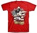 Disney Mickey Mouse Stars & Stripes Unisex Adult Fashion Top T Shirt