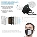 ANALAN Dust Mask Anti Air Pollution Mask Washable Reusable Mouth Masks for Allergies Smoke Pollen with 7Pcs Mask Filter
