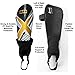 Soccer Shin Guards - Youth Sizes - by Ilio Sporting Goods - Youth - Shin Guards For Kids - Full Ankle Protection - Perfect Sizing for Boys and Girls - XS|S|M - Satisfaction Guarantee