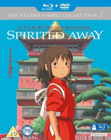Spirited Away ( Sen to Chihiro no Kamikakushi ) (Blu-Ray & DVD Combo) [ NON-USA FORMAT, Blu-Ray, Reg.B Import - United Kingdom ]