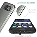 Slimtech Resilience Slim Shock Resist TPU Dual Layer Case for Galaxy S7 Edge - Space Grey