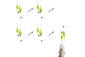 Double-Hook Reverse Bottom Rig for Freshwater and Saltwater Fishing - Perch, Catfish, and More 2025 New