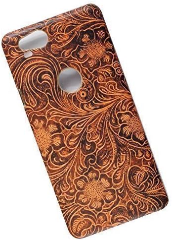 Slim Case for Google Pixel 2. Tooled Leather Look.