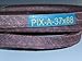 37X88, 37X88MA Replacement Belt Made With Kevlar. For Murray