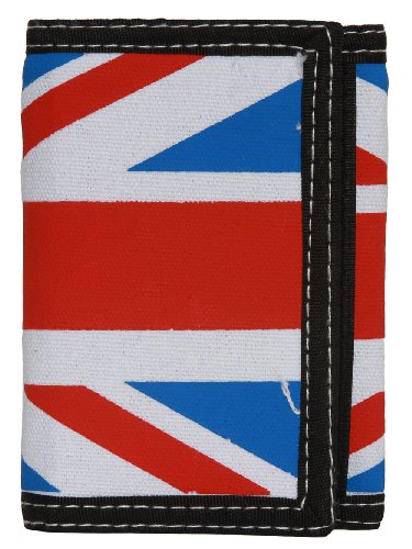 Union Jack British Wallet w/ Chain