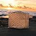 Solight Solar Puff Portable Compact LED Solar Lantern, Warm White