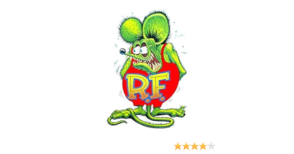 Amazon Com Set Of 3 Rat Fink Printed Decal Sticker Sticker Graphic Auto Wall Laptop Cell Truck Sticker For Windows Cars Trucks Automotive