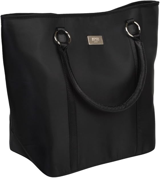 HUGO BOSS PARFUMS LADIES BLACK HANDBAG SHOPPING BAG TOTE