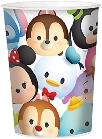 12 Pack TSUM TSUM by Disney 16oz. Favor Cups Birthday Party Supplies