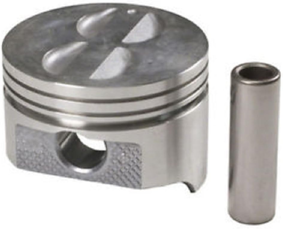 350 Piston +.040 or 4.040 Bore Diameter Cast Flat Top 4 Valve Relief