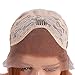 ALICE Lace Front Wigs Copper Orange Bob Wig, 14
