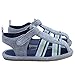 Kuner Baby Boys and Girls Canvas Rubber Sloe Outdoor Non-slip Sandals First Walkers (14.5cm(18-24months), Grey)