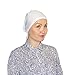 TheHijabStore.com Jersey Bonnet Caps Under Scarf Head Wraps for Women Turban Hat with Tie-Back Closure Black