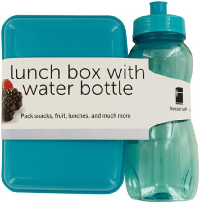 Lunch Box With Water Bottle Pack of 4 Kitchen & Dining