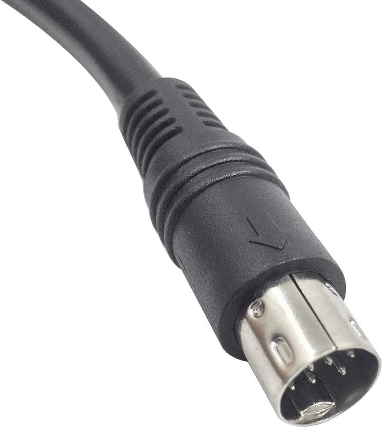 AFUNTA 6 Feet Standard AV Cable RCA Connection Cord Compatible Sega Genesis 2 & 3: Computers & Accessories