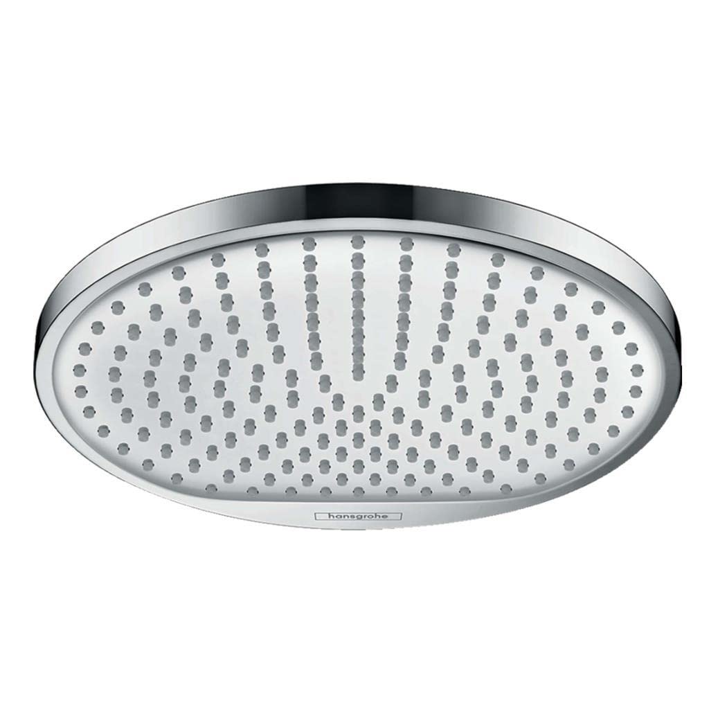 hansgrohe Crometta S 240 Overhead Shower, Water-Saving 9 l/min, 1 Spray, chrome