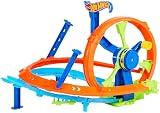 Hot Wheels Rapid Launch Loop Playset with 1:64 Die-Cast Car JBX65 view 4