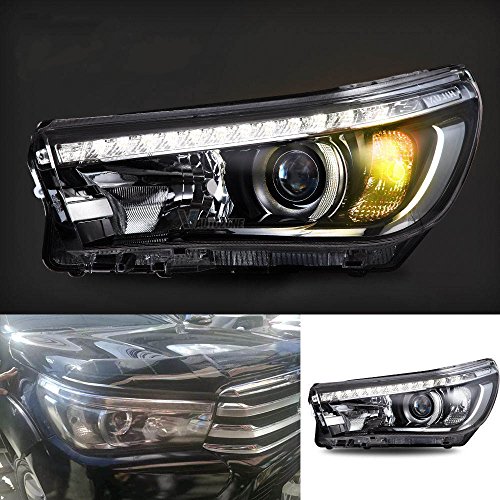 Vland LED Headlights For Toyota Hilux VIGO Hilux Revo 20162017 Front