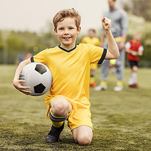Kenon Printed Soccer Ball/Football Toy to Your Grandson - Anniversary Birthday Wedding Graduation Gifts - Perfect for Outdoor & Indoor Match or Game (for Grandson)