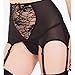Ifeverlove Women's Sexy High-waisted Hollow-out Lace Garters