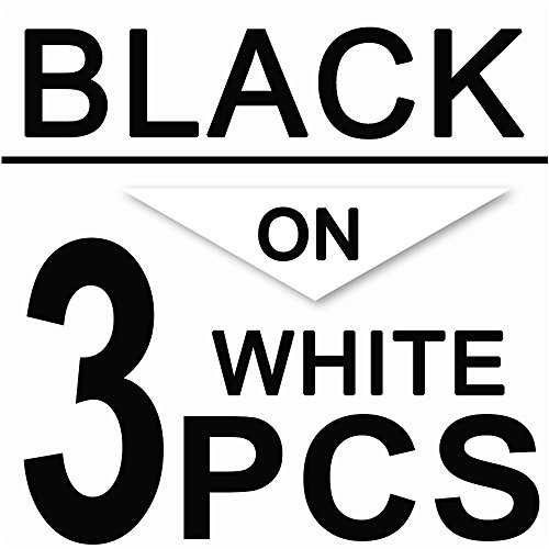 3 Pack Laminated Label Tapes Compatible for Brother P-touch Label Maker TZ TZe 231 TZ-231 TZe-231 Black on White 0.47" (12mm) x 8m (26.2ft)