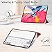 ZtotopCase Case for iPad Pro 11 Inch 2018/iPad Air 4th Gen 10.9 Inch 2020 - Slim Lightweight Trifold Stand Smart Shell with Auto Wake/Sleep Rugged Back Cover Support iPad Pencil Charging, Rosegold