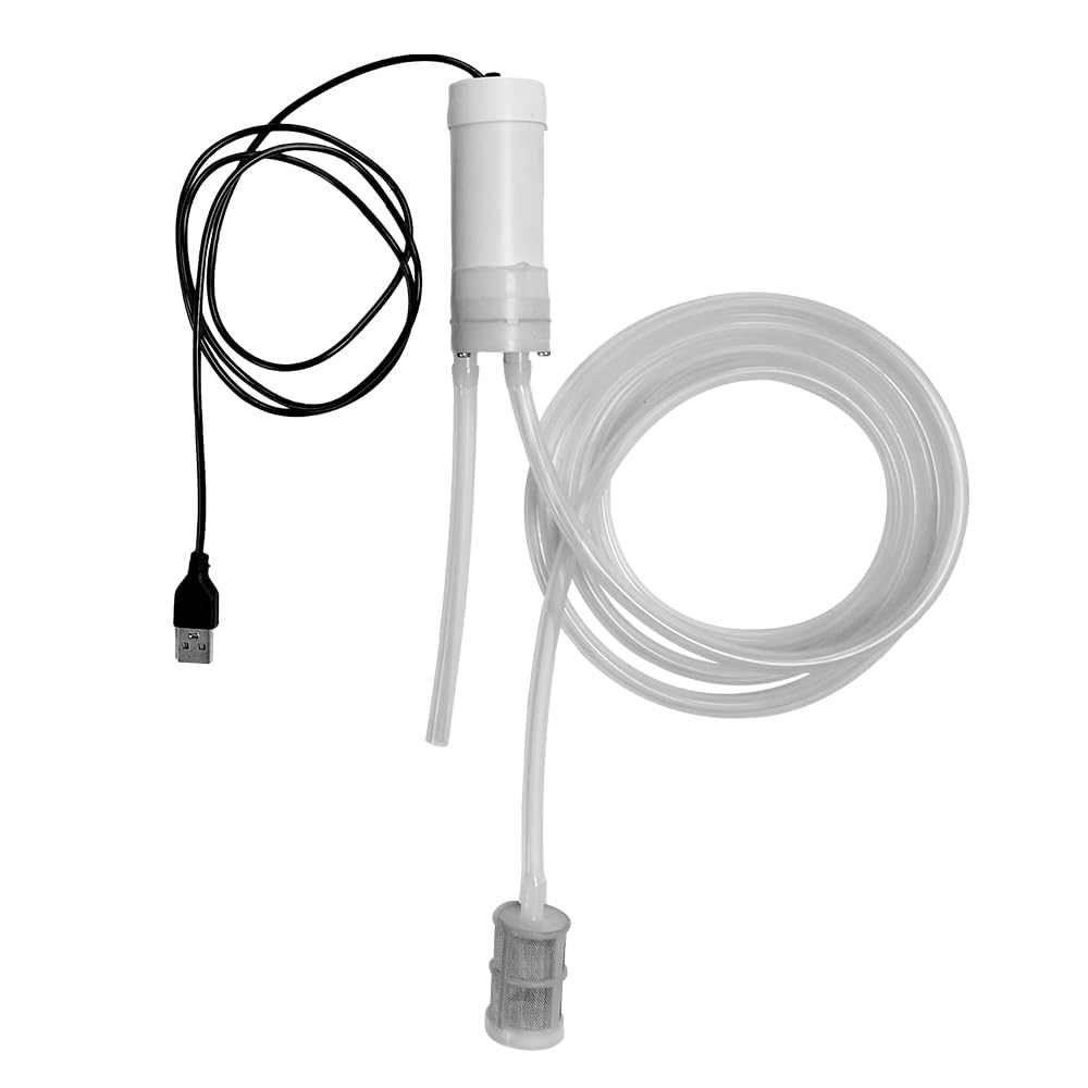 Photo 1 of Portable Food Grade USB Electric Auto-Siphon self priming Pump for bottling Home Brew Wine,Beer,Beverages and Kombucha,DC 5v Mini water Transfer Pump Kit,2LPM No Mess Leak,6.5FT hose,Low Noise