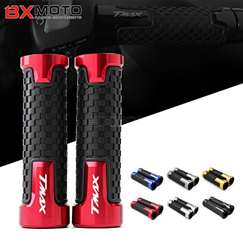 Wincom Dishman Automobiles & Motorcycles Motorcycle Handlebar Grips Lastest Product for Yamaha Tmax T-Max 530 500 Tmax530 Sx Dx 2014 2015 2016 2017 2018 Handle Grips - (Color: Black)