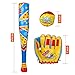 Baseball Bat Glove And Soft Ball Safety Colorful Sports Toy Set For Kids Childrens Toddler Boy Gifts