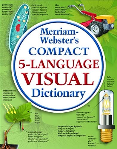 Firefly 5 Language Visual Dictionary: English, French, German