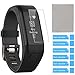Garmin Vivosmart HR+ Screen Protector (6-Pack), QIBOX Shatterproof Screen Protector for Garmin Vivosmart HR Plus Regular Fit Activity Tracker, Multi-layer and Anti-Bubble Film