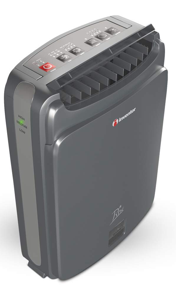 Inventor Rise TrueZeolite Desiccant Dehumidifier 8L/Day, with Air Ioniser and 2year Warranty