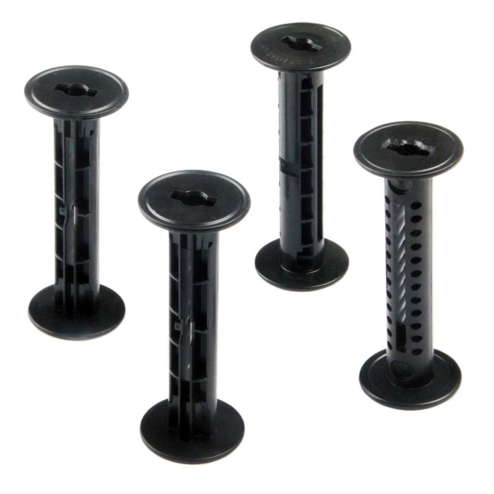 4x 120 220 Empty Plastic Take-Up Roll Film Spools For Medium Format Film Camera