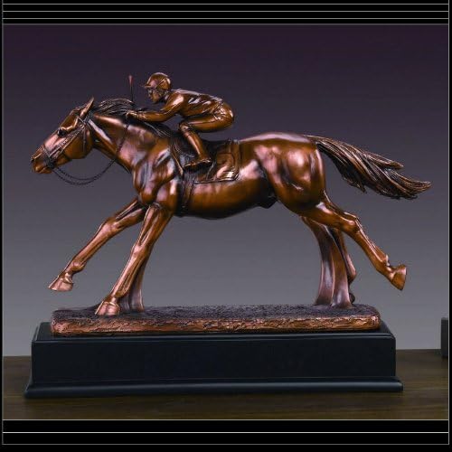 Darby Creek Trading Jockey & Horse #2-13x10.5