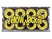 Yellow Jacket Premium Skateboard Bearings, Pro Longboard Bearings, 608, ABEC 9, Yellow Jacket (Pack of 8)