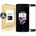 Oneplus 5 Screen Protector,[2 PACK] Linboll Tempered Glass Screen Protector 2.5D Arc Edges 9 Hardness HD (Full Screen Coverage),[Easy Installation][Bubble Free] for Oneplus 5 [black]