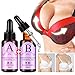 lBreast Enhancement,otus.flower 2PCs Breast Enlargement Massage Essential Oil Chest Lift Up Chest Firm Essence Set (2PCs)