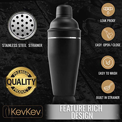Cocktail-Shaker Set, 24 oz Drink Mixer Shaker mit Zubehör, Barkeeper-Kit Bar-Set inkl. Martinischaker, Mojito Stößel… – Bild 6