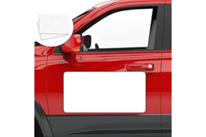 ANOER - 2 Pack Blank Car Door Magnet Sticker, Rounded Corners Magnetic Vehicle Sign, Perfect Magnet for Car to DIY Advertise Business and Cover Company Logo, Personalized Magnet Decal (24x12 inch)