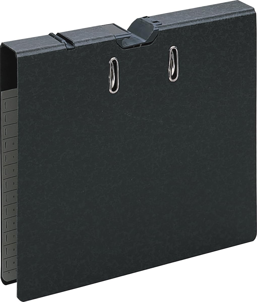 Leitz 20220000 Pendant Folder 180 ° A4 50 mm Black Fibre Board