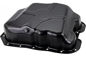 KOONDHEEND 4884665AC Engine Oil Pan with Drain Plug Fits For Dodge(AVENGER/CALIBER/JOURNEY);Jeep(COMPASS/PATRIOT);Chrysler(Cirrus/200/SEBRING);L4 2.4L 2.0L Replace 264-361