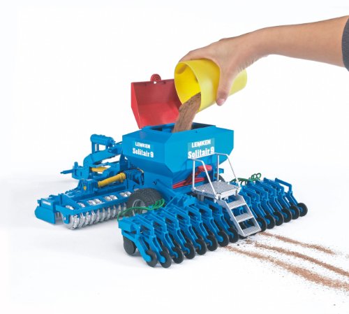 bruder 02026 - Lemken Solitair 9-1:16 Sämaschine Anhänger Bauernhof Landwirtschaft Traktor-Zubehör – Bild 7