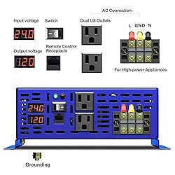 XYZ INVT Pure Sine Wave Inverter with Remote Switch