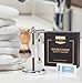 Double Edge Safety Razor with 20 Derby Blades - Chrome Finish 4 inch Long Handle, Rust Free and Unbreakable - By Utopia Care