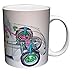 Volkswagen VW Beetle Bug Cross Section Vintage Car Illustration Art Porcelain Gift Coffee (Tea, Cocoa) 11 Oz. Mug