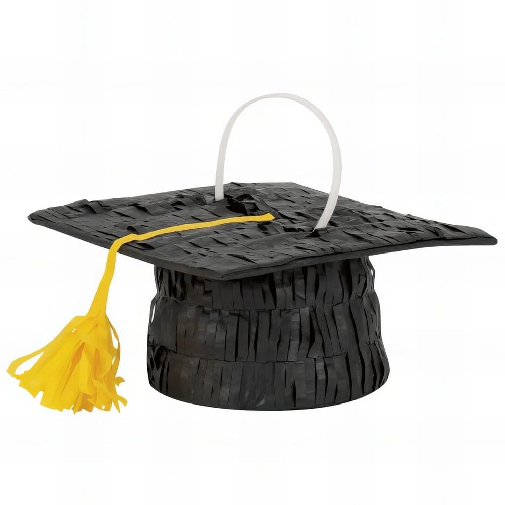 Unique 24868 - Mini Pinata Favour Decoration - Stars & Caps Graduation Party