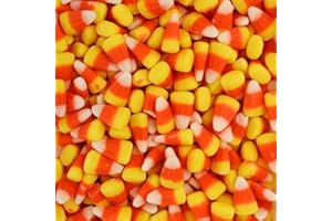 Classic Candied Corn - Bulk Harvest Season Thanksgiving Fall Corn Candy Mix - Made with Real Honey - by Queen City Candy Cave (1 Pound)