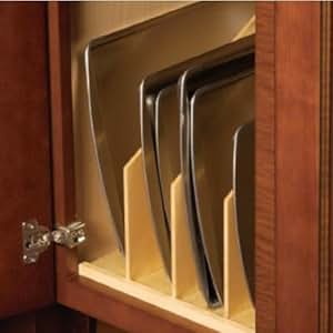 Amazon.com: Vertical Tray Divider, maple, 22.25" x 16" x 5": Home